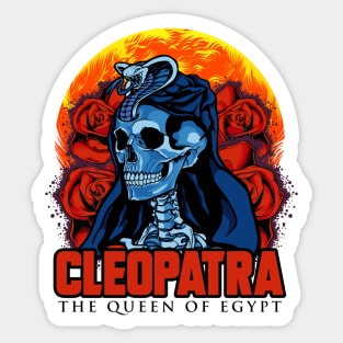 CLEOPATRA THE QUEEN OF EGYPT Sticker